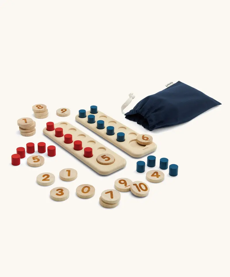 Plantoys 10 Frame Number Game 1