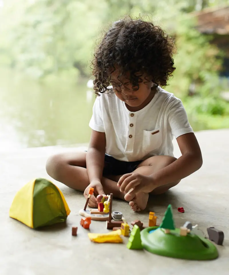 Plantoys Camping Set Planworld 2