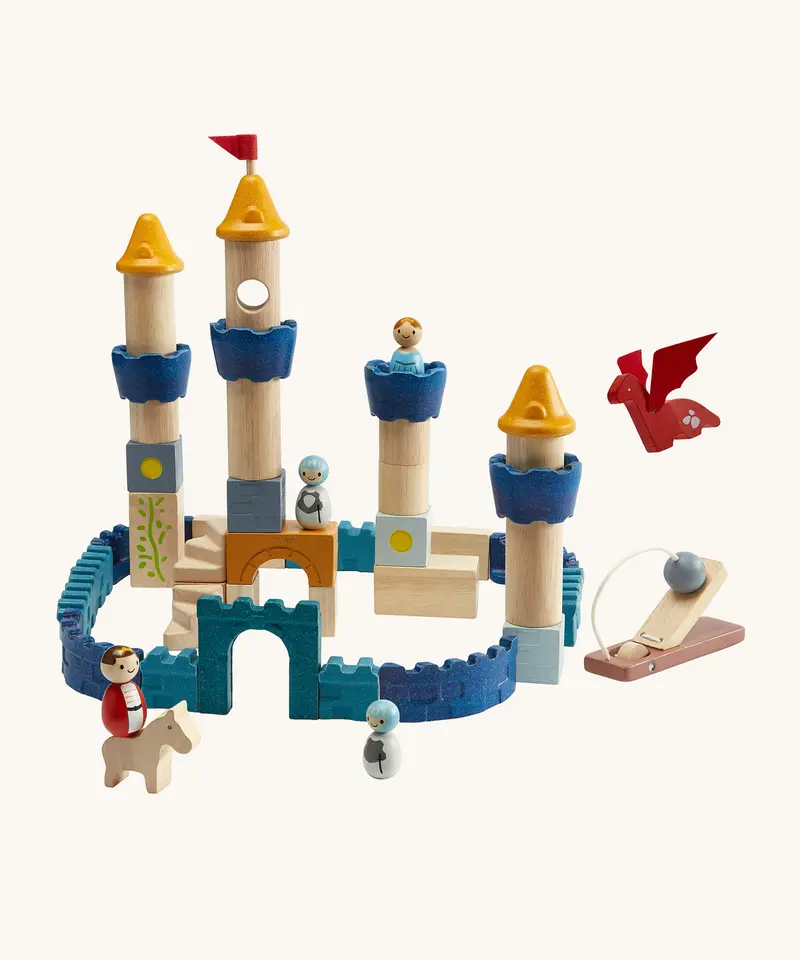 Plantoys Castle Building Blocks Orchard 1