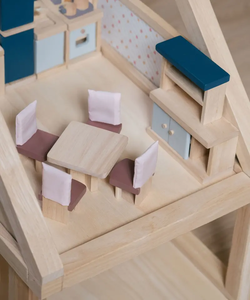 Plantoys Dining Room Dolls House Furniture 2