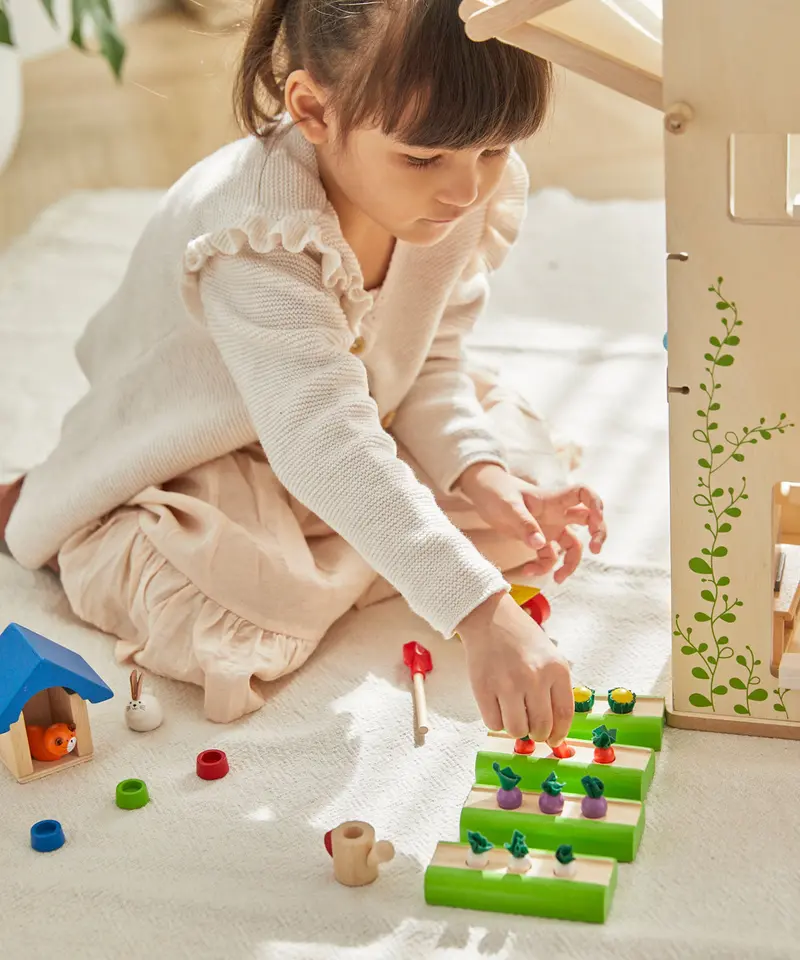 Plantoys Dolls House Vegetable Garden 2