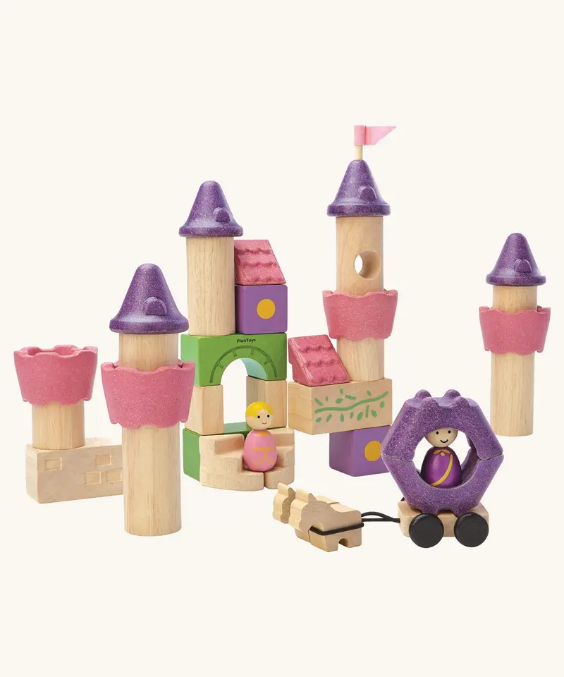 Plantoys Fairytale Castle Blocks 1