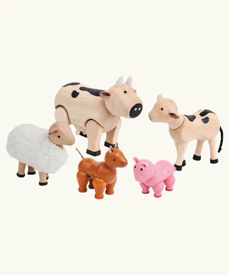 Plantoys Farm Animals Set 1