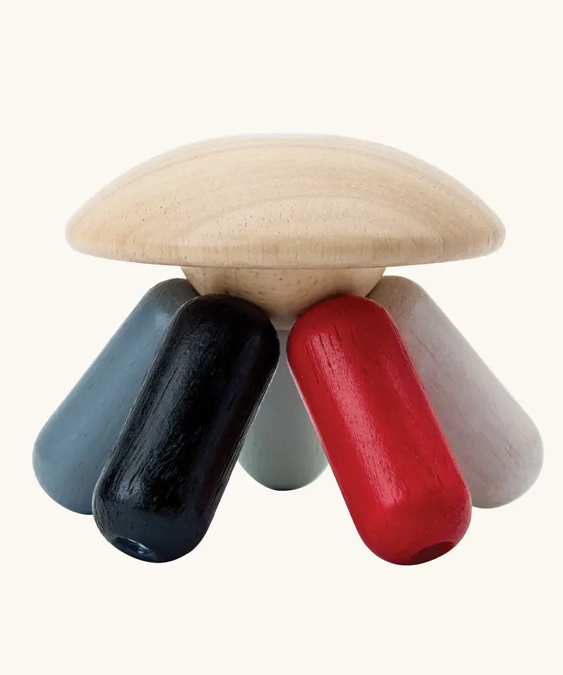 Plantoys Flexi Jellyfish Grasper - High Contrast 1