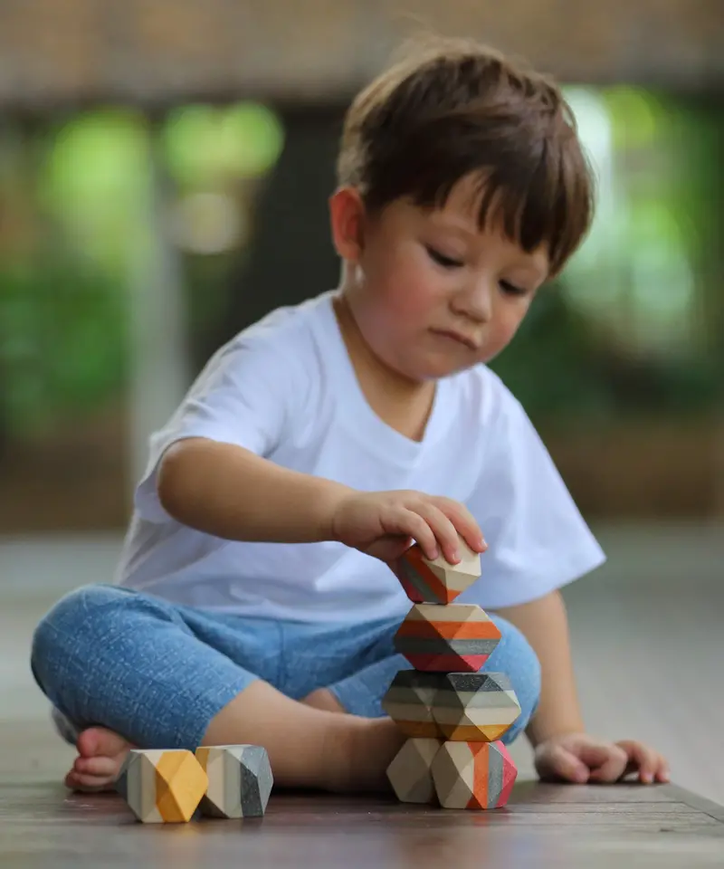 Plantoys Geo Stacking Rocks 2
