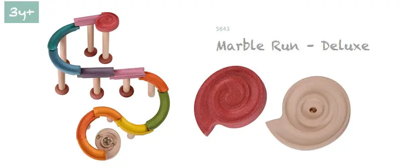 Plantoys Marble Run - Deluxe 2