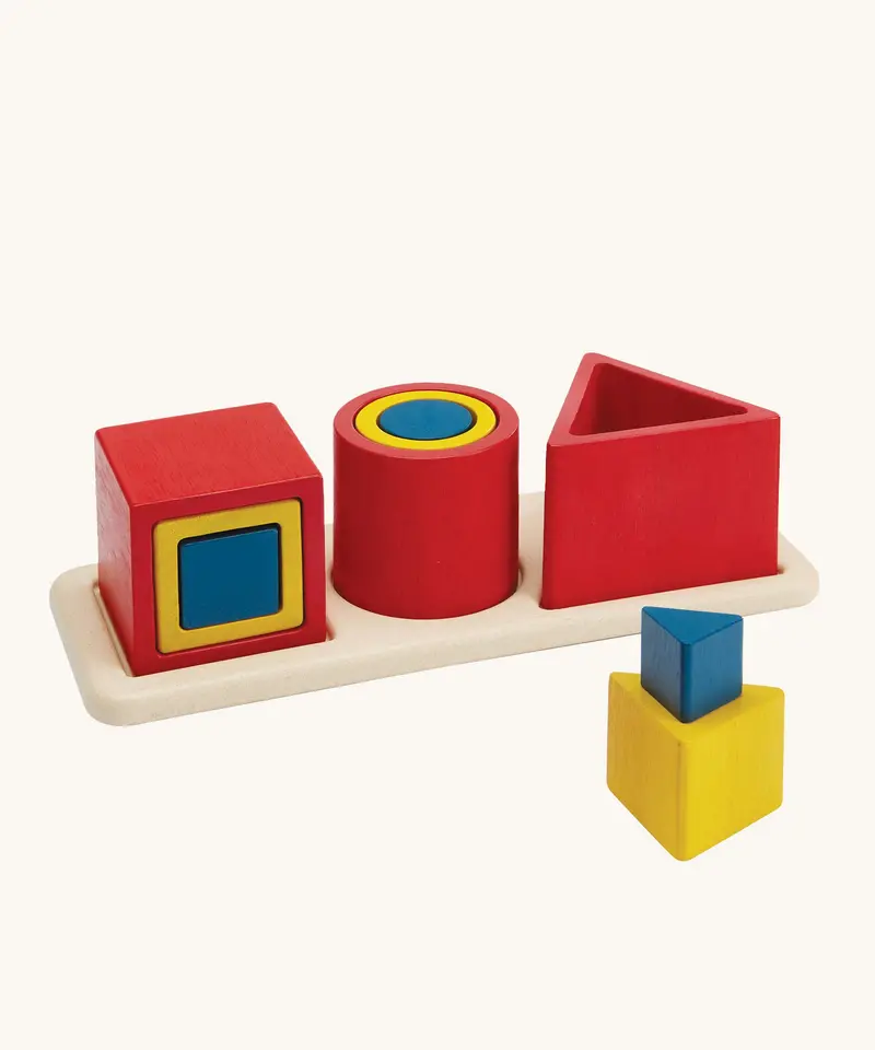 Plantoys Matching & Nesting Shapes Puzzle 1