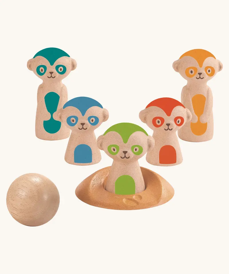Plantoys Meerkat Bowling 1