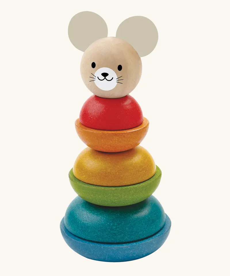 Plantoys Mouse Stacking Rings 1