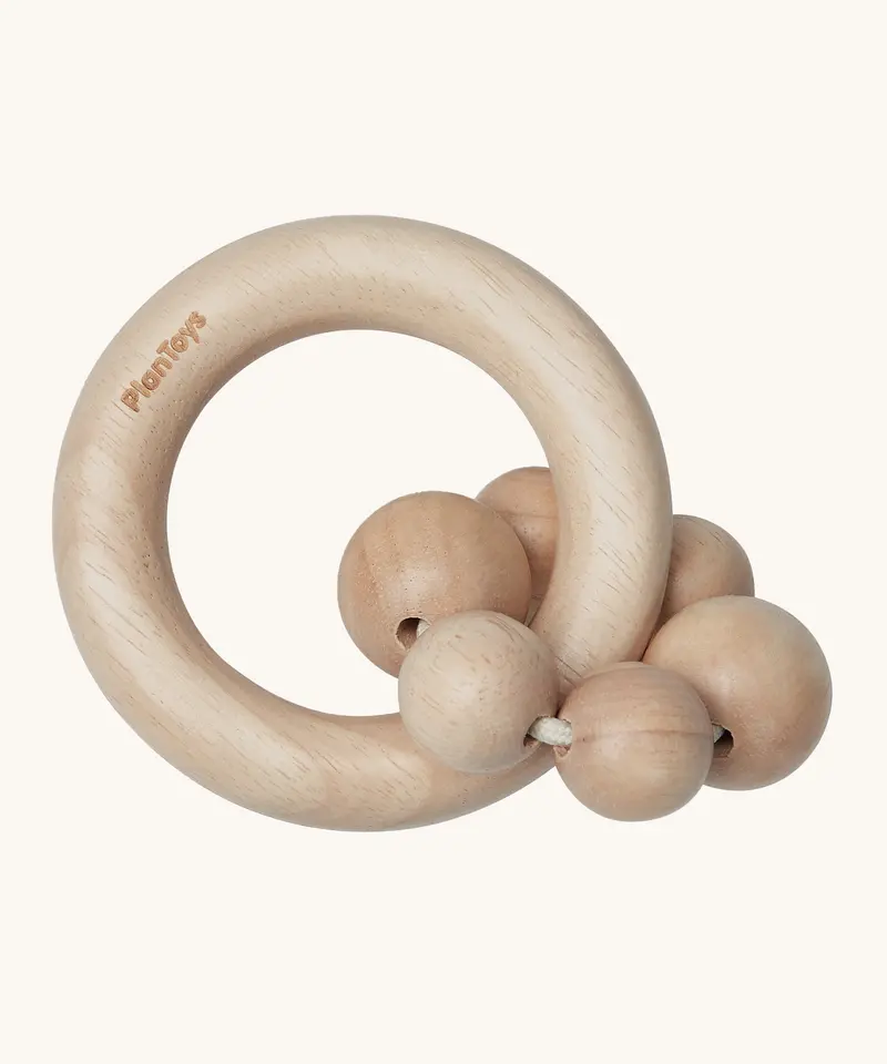Plantoys Natural Beads Rattle 1