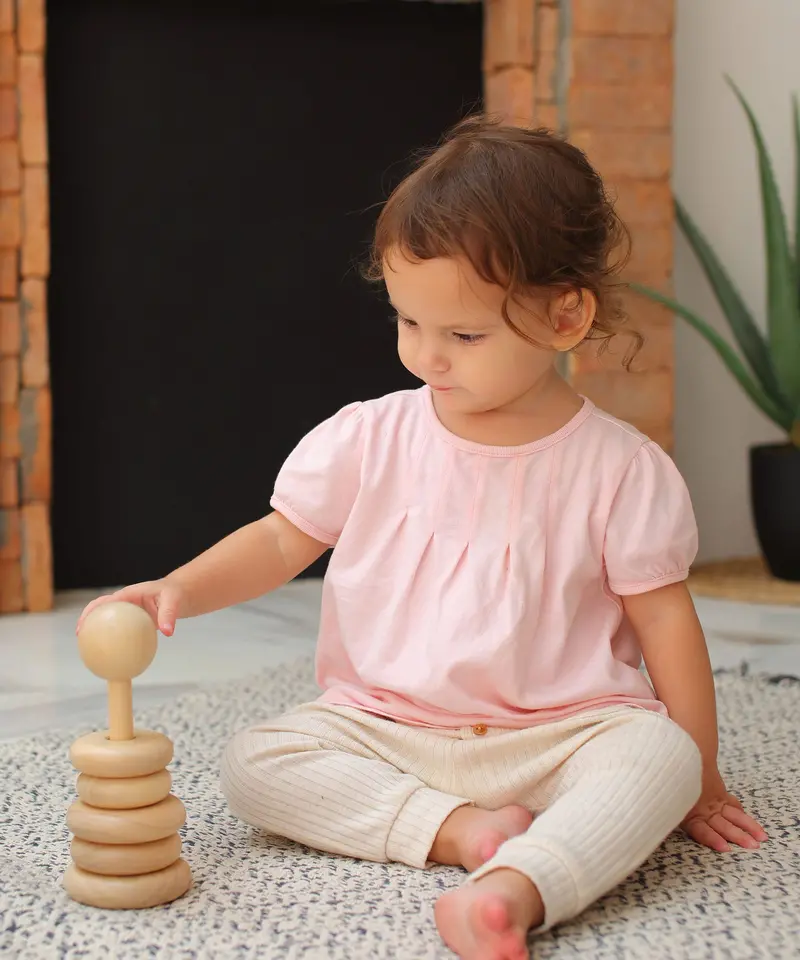 Plantoys Natural Stacking Ring 2