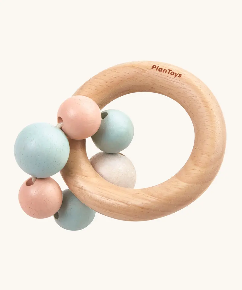 Plantoys Pastel Beads Rattle 1