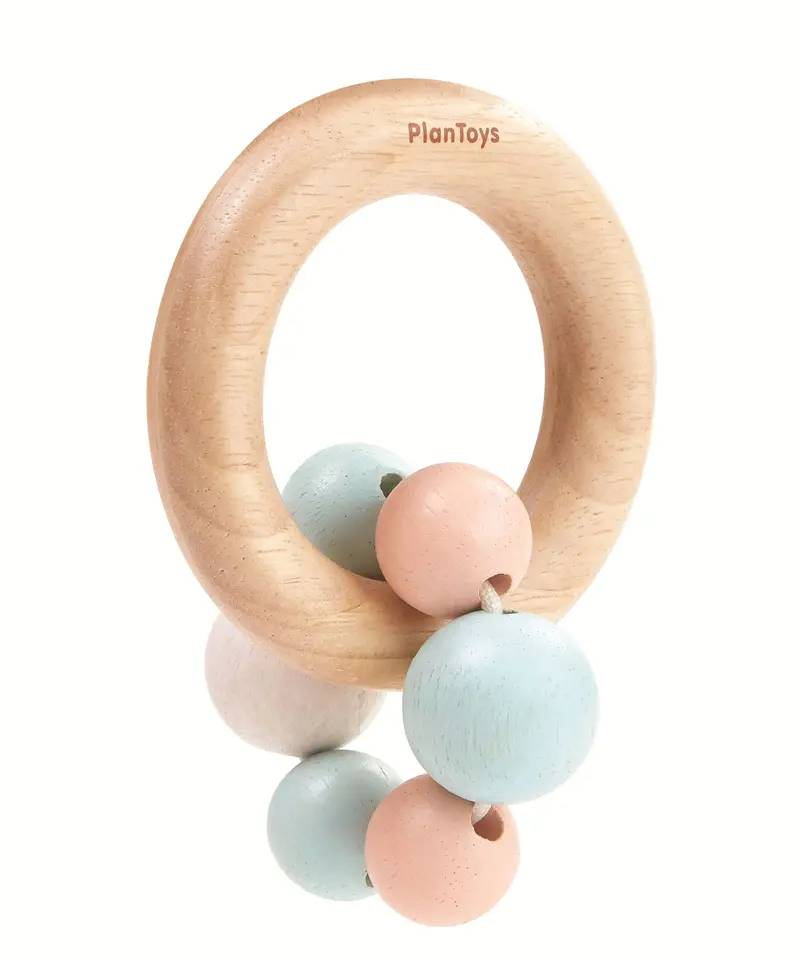 Plantoys Pastel Beads Rattle 2