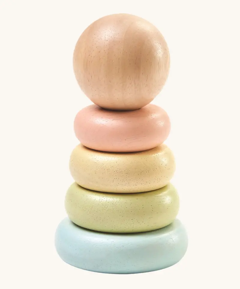 Plantoys Pastel First Stacking Ring 1