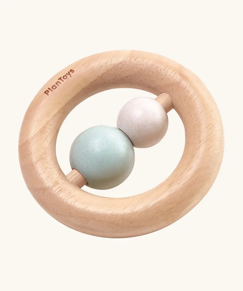 Plantoys Pastel Ring Rattle 1