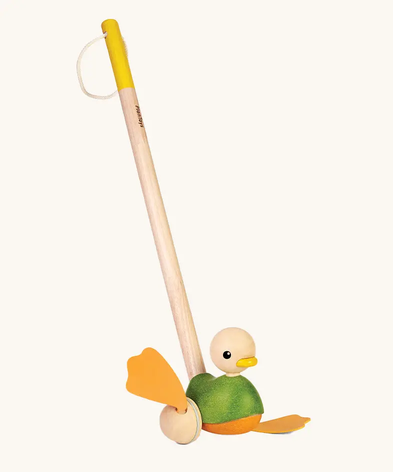 Plantoys Push Along Duck 1