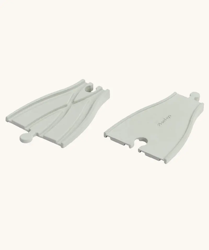 Plantoys Rubber Road And Rail Adaptor Tracks 1