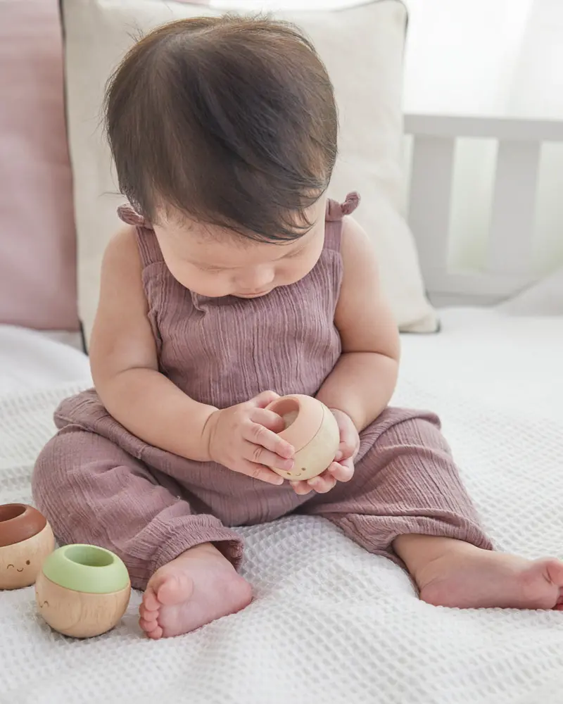 Plantoys Sensory Tumblers - Modern Rustic 2