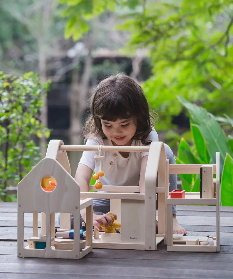 Plantoys Slide N Go Dolls' House 2