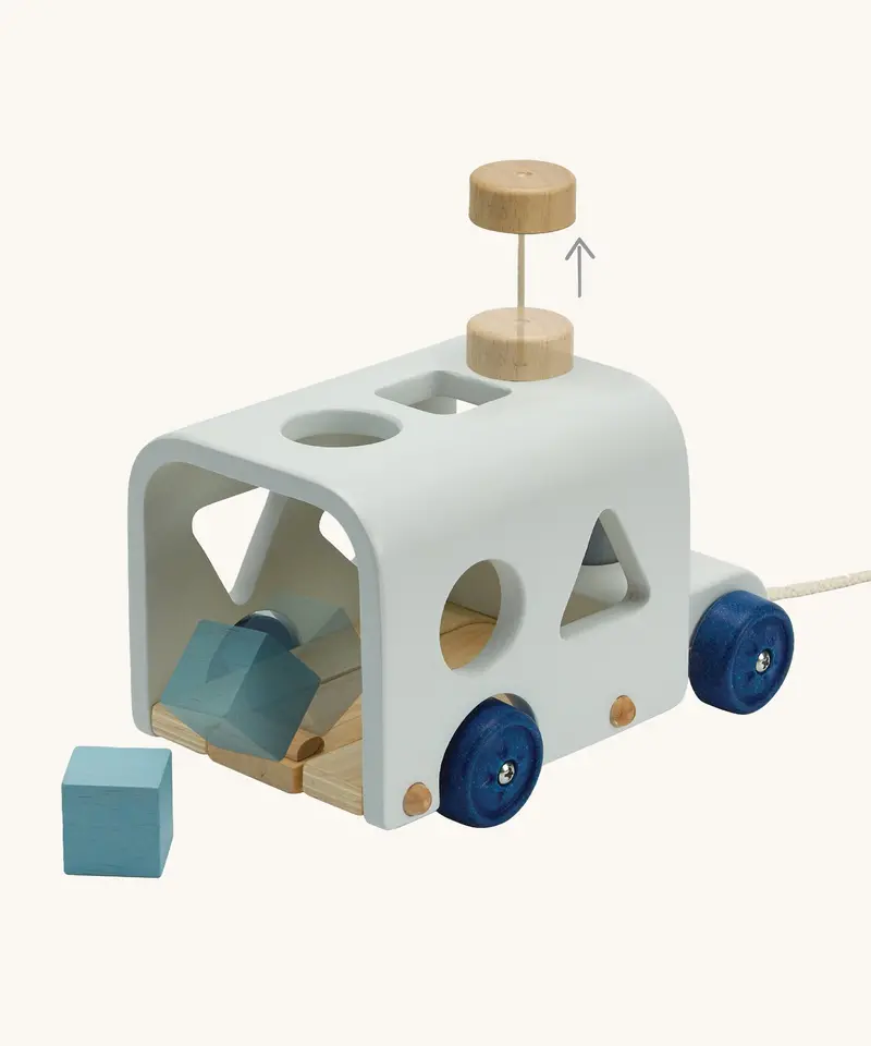 Plantoys Sorting Bus Orchard 1