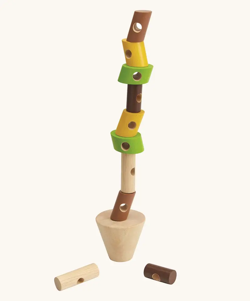 Plantoys Stacking Logs Game 2