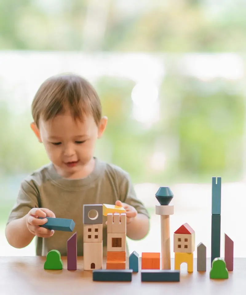 Plantoys Wooden Cityscape Blocks 2
