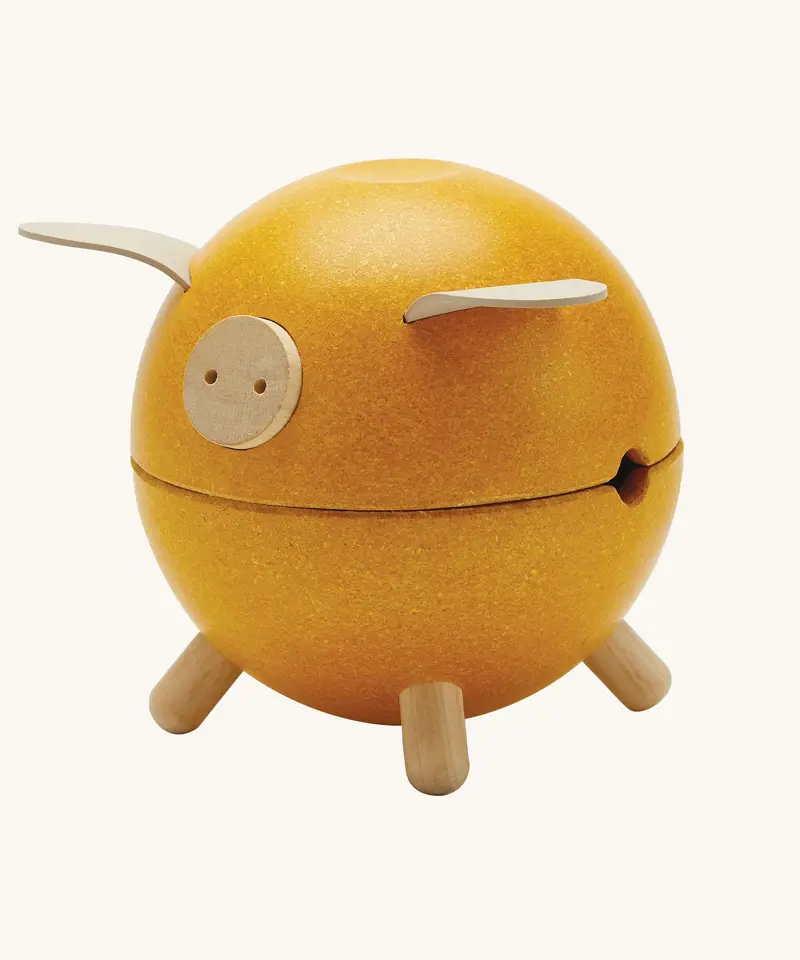 Plantoys Yellow Piggy Bank 1