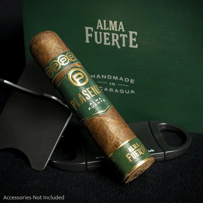 Plasencia Alma Fuerte Short Robusto Cigars - Box Of 20 2