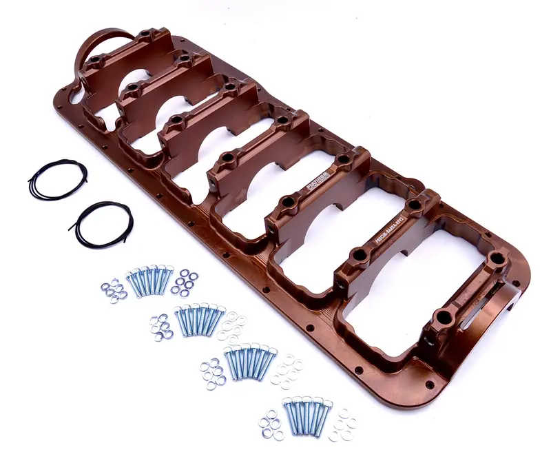 Platinum Racing Products - Ford Barra Integrated Main Cap Cradle 1