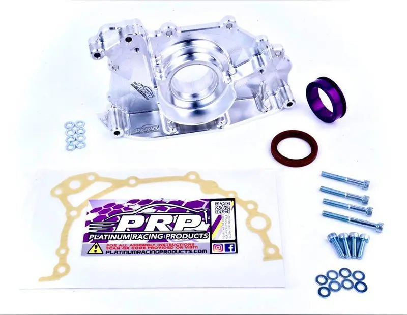 Platinum Racing Products - Nissan Rb Billet Oil Pump Delete Kit 6