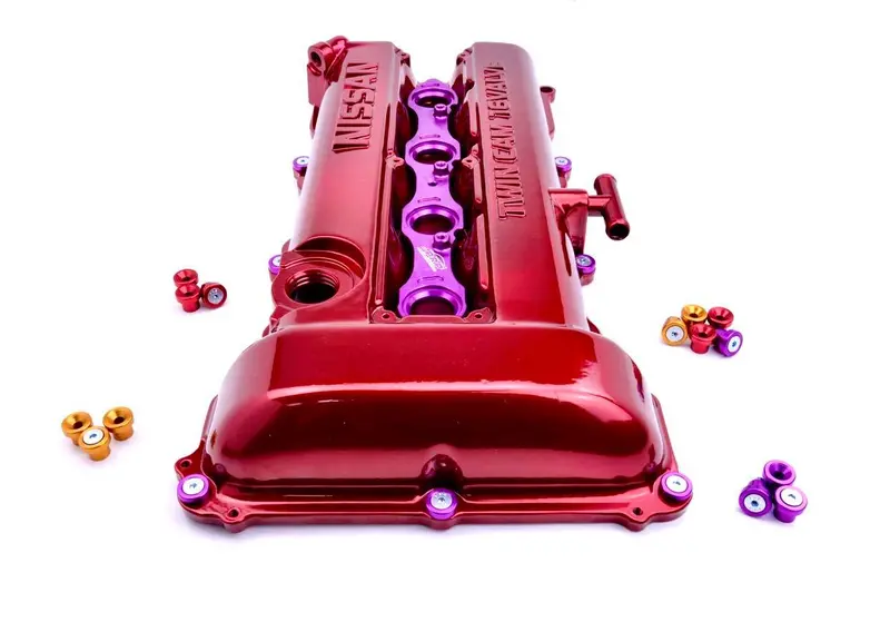Platinum Racing Products - Nissan Sr20 Rocker Cover Dress Up Bolt Kit 3