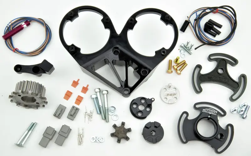 Platinum Racing Products - Rb Series Mechanical Fuel Pump Bracket, Full Trigger Kit & Separate Cam Trigger Kit With Double Cas Bracket – Rb Series (No Pump) 1