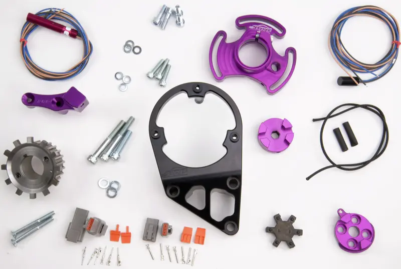Platinum Racing Products - Rb Series Mechanical Fuel Pump Bracket (Single) And Full Trigger Kit 1