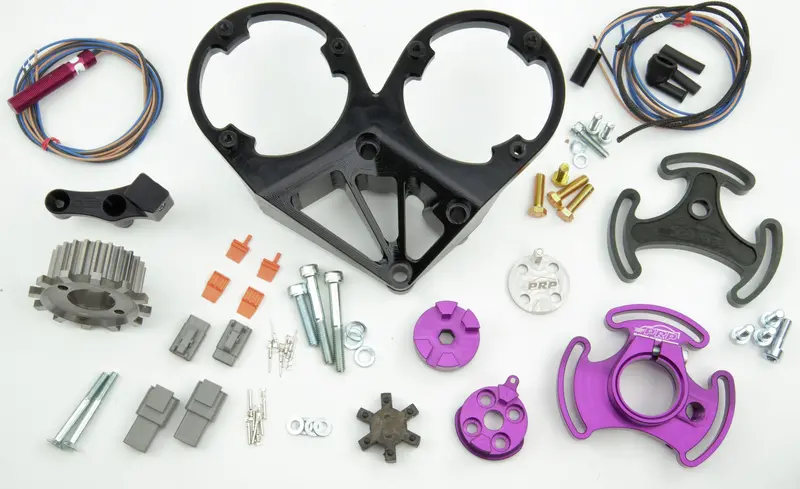 Platinum Racing Products - Rb Series Mechanical Fuel Pump Bracket With Full Trigger Kit With Double Cas Bracket 1