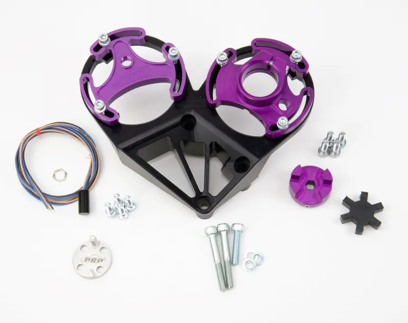 Platinum Racing Products - Rb Series Mechanical Fuel Pump Double Cas Bracket And Separate Trigger Kit (No Crank Kit) 1
