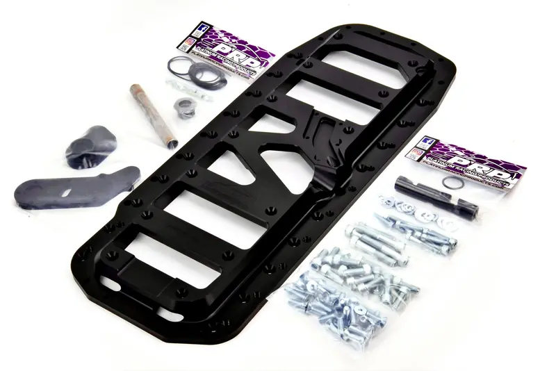 Platinum Racing Products - Rb30 Wet Sump Black Brace 1