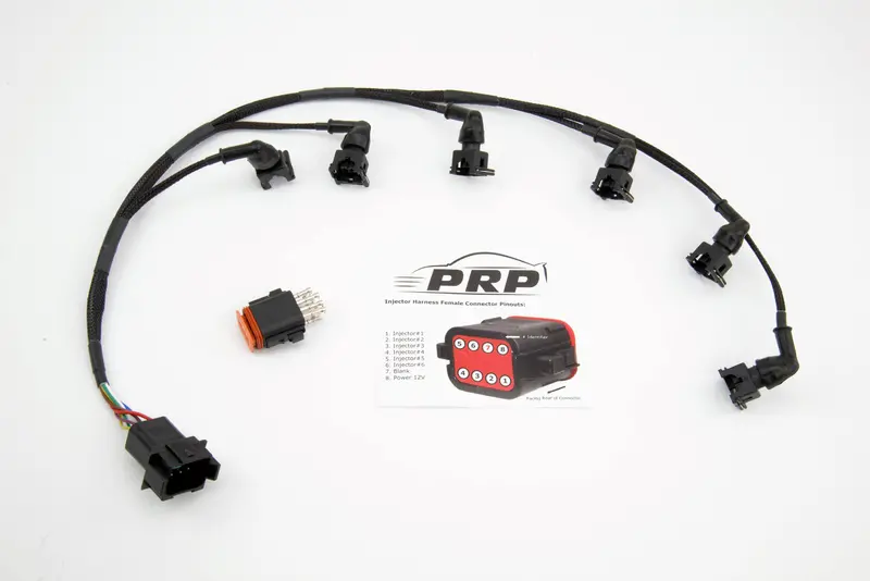 Platinum Racing Products - Universal 6 Cylinder Injector Harnesses 4