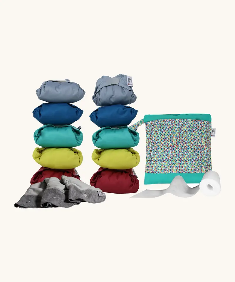 Pop-In Nappy Brights Box 10 - Velcro 1