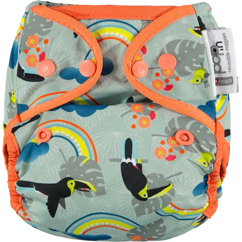 Pop-In One-Size Nappy Wrap - Popper 10