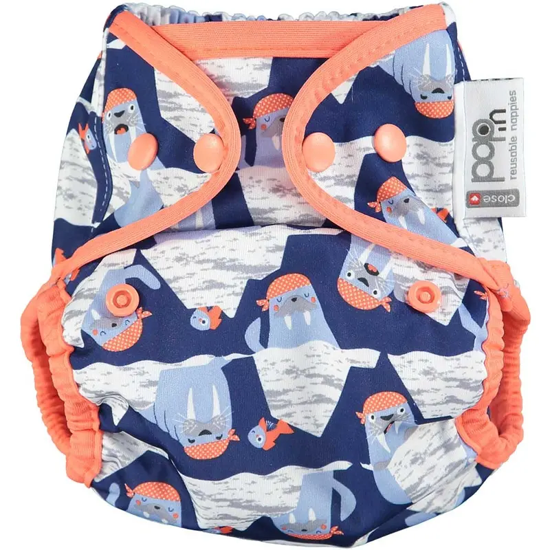 Pop-In One-Size Nappy Wrap - Popper 12