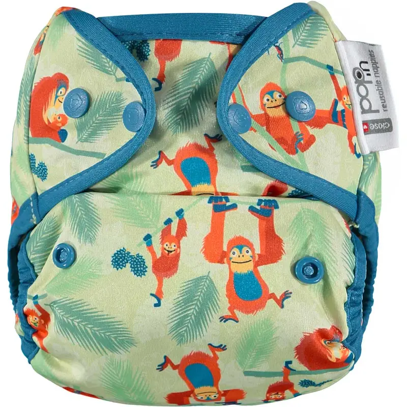 Pop-In One-Size Nappy Wrap - Popper 8