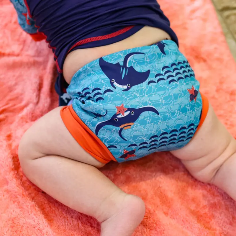 Pop-In Swim Nappy Manta Ray 3