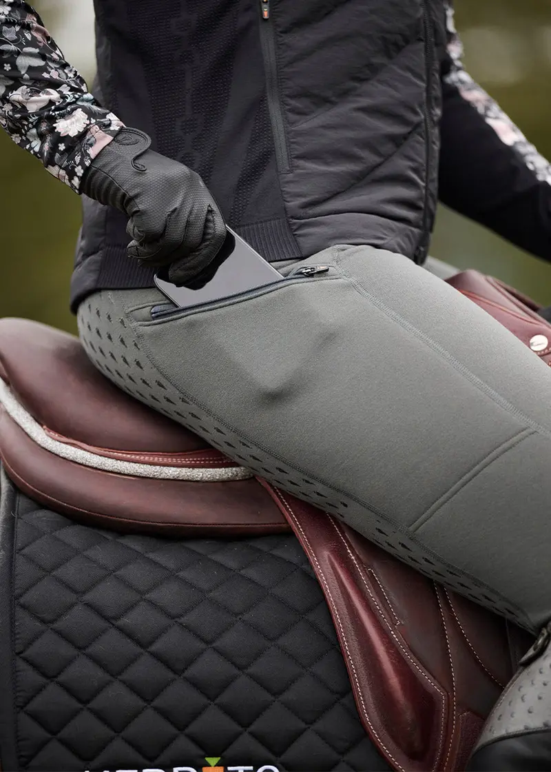 Power Stretch® Fleece Full Seat Pocket Riding Tight 6