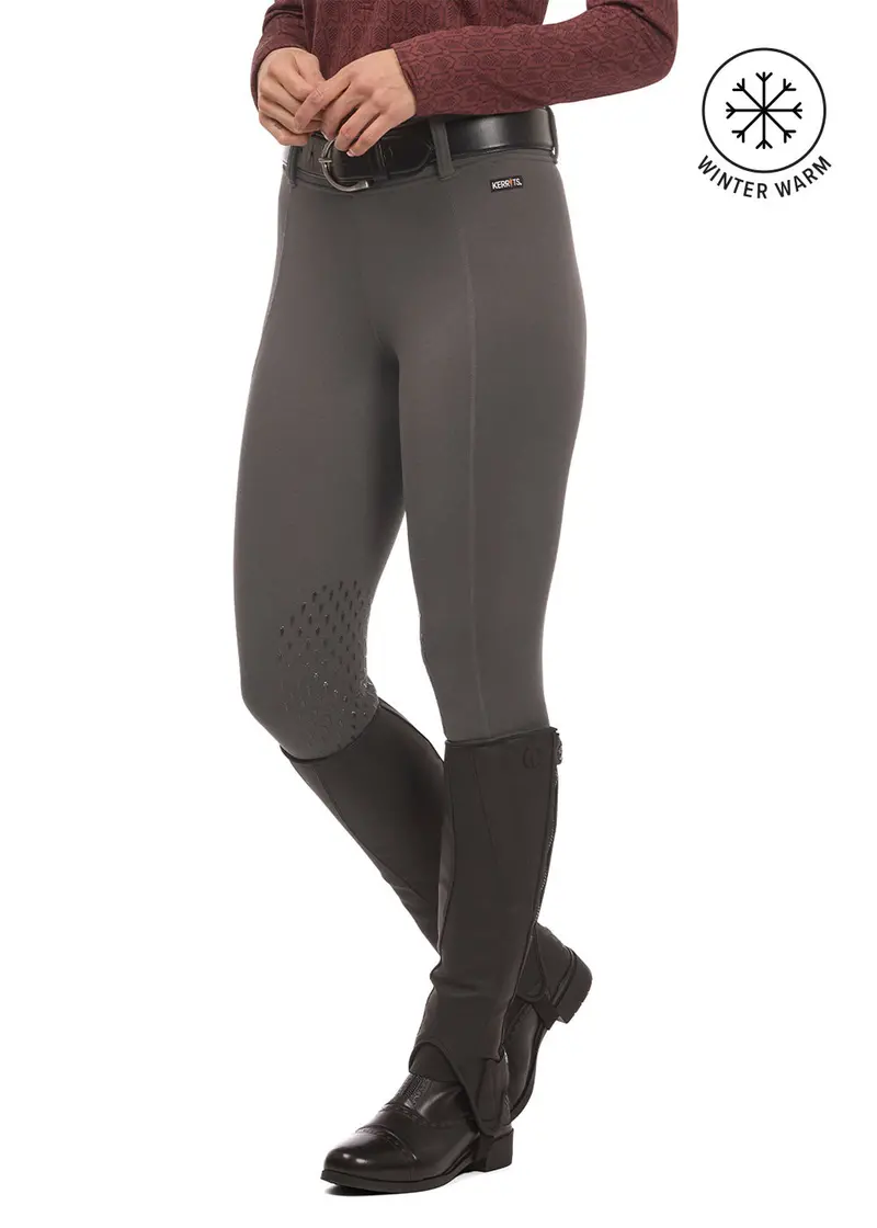 Power Stretch® Fleece Knee Patch Pocket Riding Tight 15