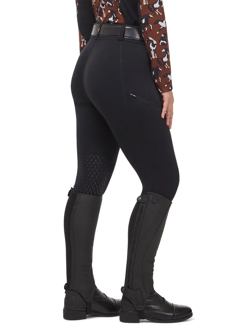 Power Stretch® Fleece Knee Patch Pocket Riding Tight 26