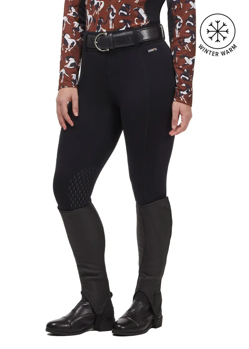 Power Stretch® Fleece Knee Patch Pocket Riding Tight 29