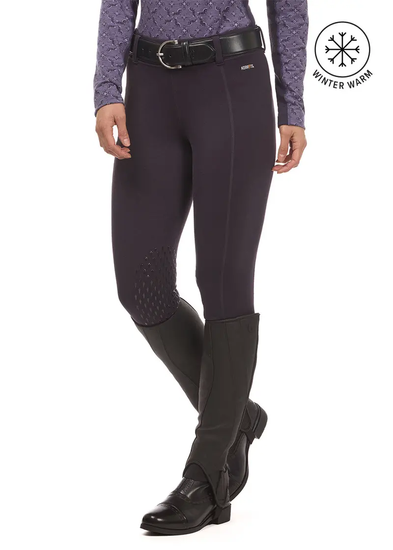 Power Stretch® Fleece Knee Patch Pocket Riding Tight 8