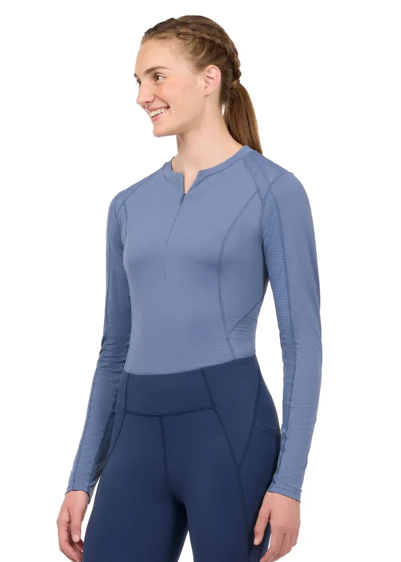 Precision Long Sleeve Crew Neck Tech Top 1