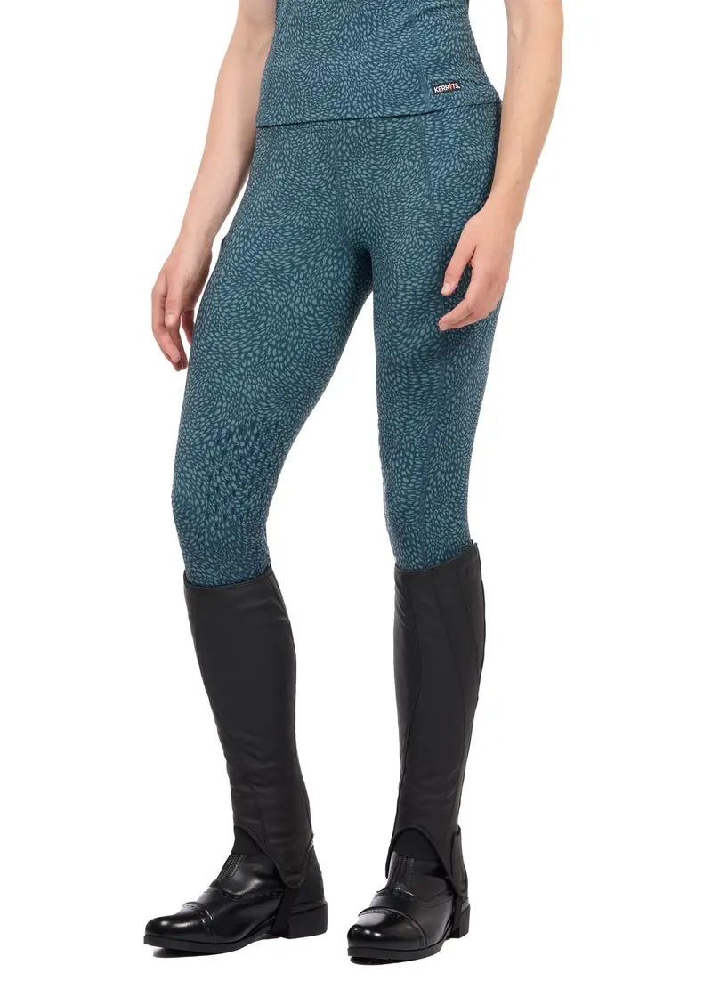 Printed Knee Patch Pocket Sport Tight 9