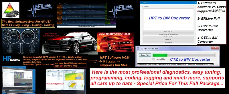 Professional Diagnostics, Coding, Programming, Reprogramming Software Package 1